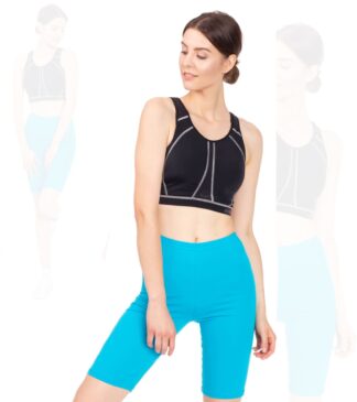 krotkie legginsy damskie turkusowe bensini