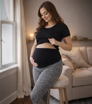 Legginsy ciążowe panel ciążowy Kamila Bensini®