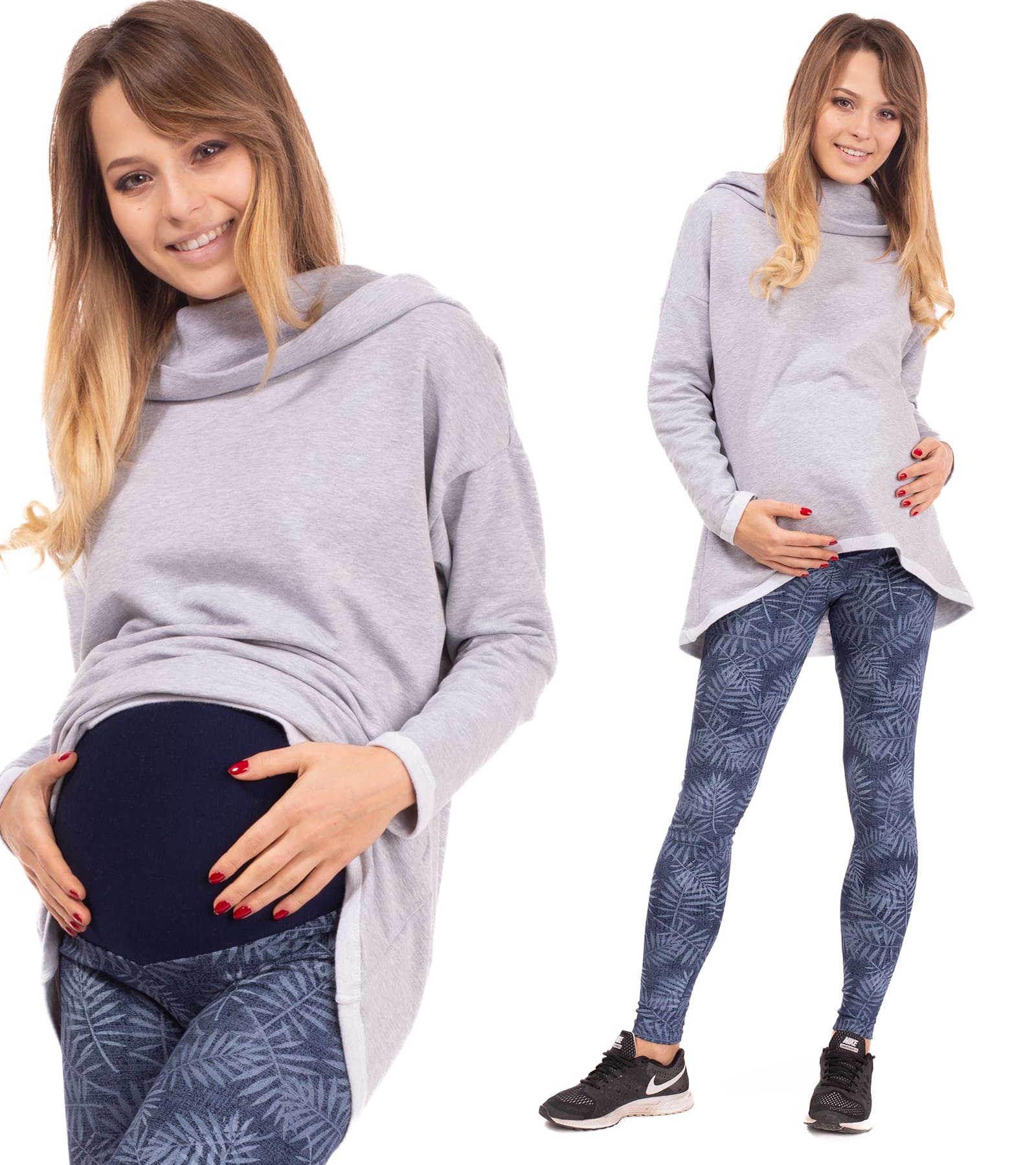 Ocieplane legginsy ciążowe Monica Bensini