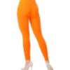 legginsy damskie wysoki stan pomaranczowe2 bensini