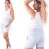 Krótkie spodenki ciążowe Galla Baby Blue Bensini